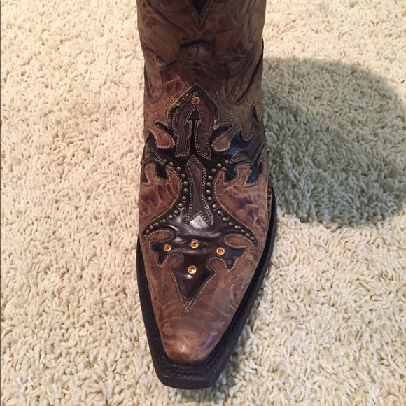 Women’s Lucchese Diabla Boots - Size 7 - Picture 3 of 4